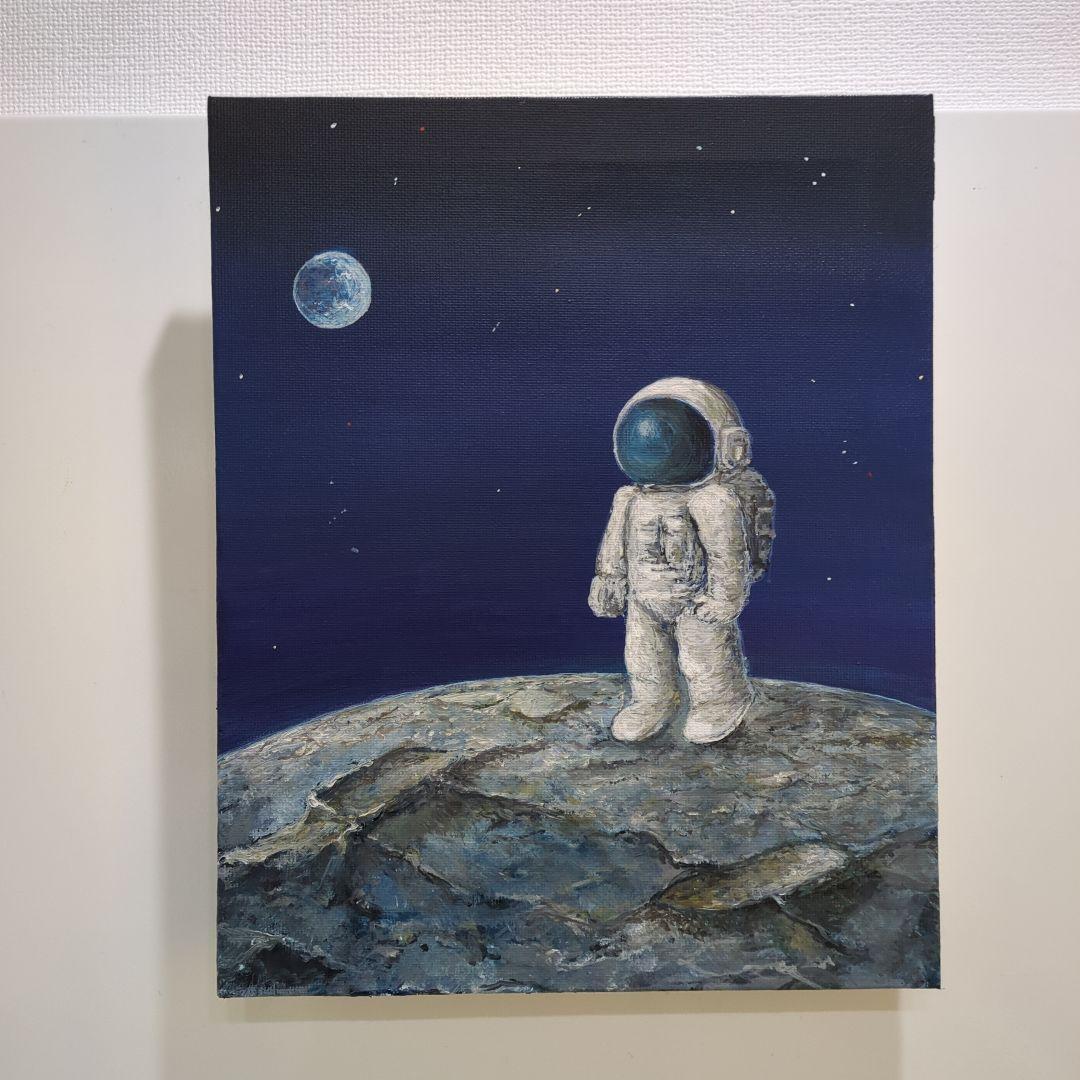 抽象画　絵画　作品名　ぼくのみらい