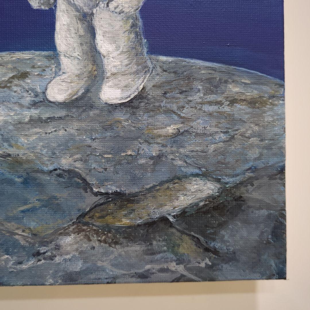 抽象画　絵画　作品名　ぼくのみらい