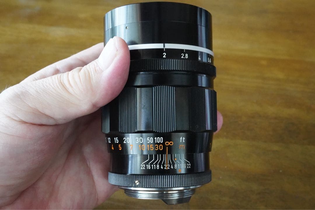 Canon LENS 100mmF2 Lマウント　作例あり