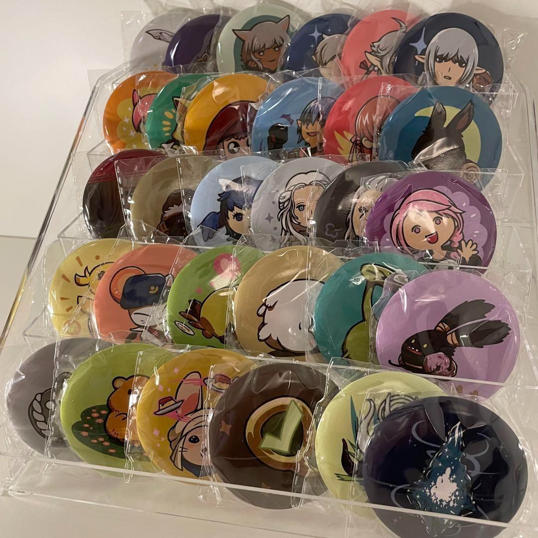 FF14 ファンフェス 2024 缶バッジ コンプリート リアルトレジャーハント