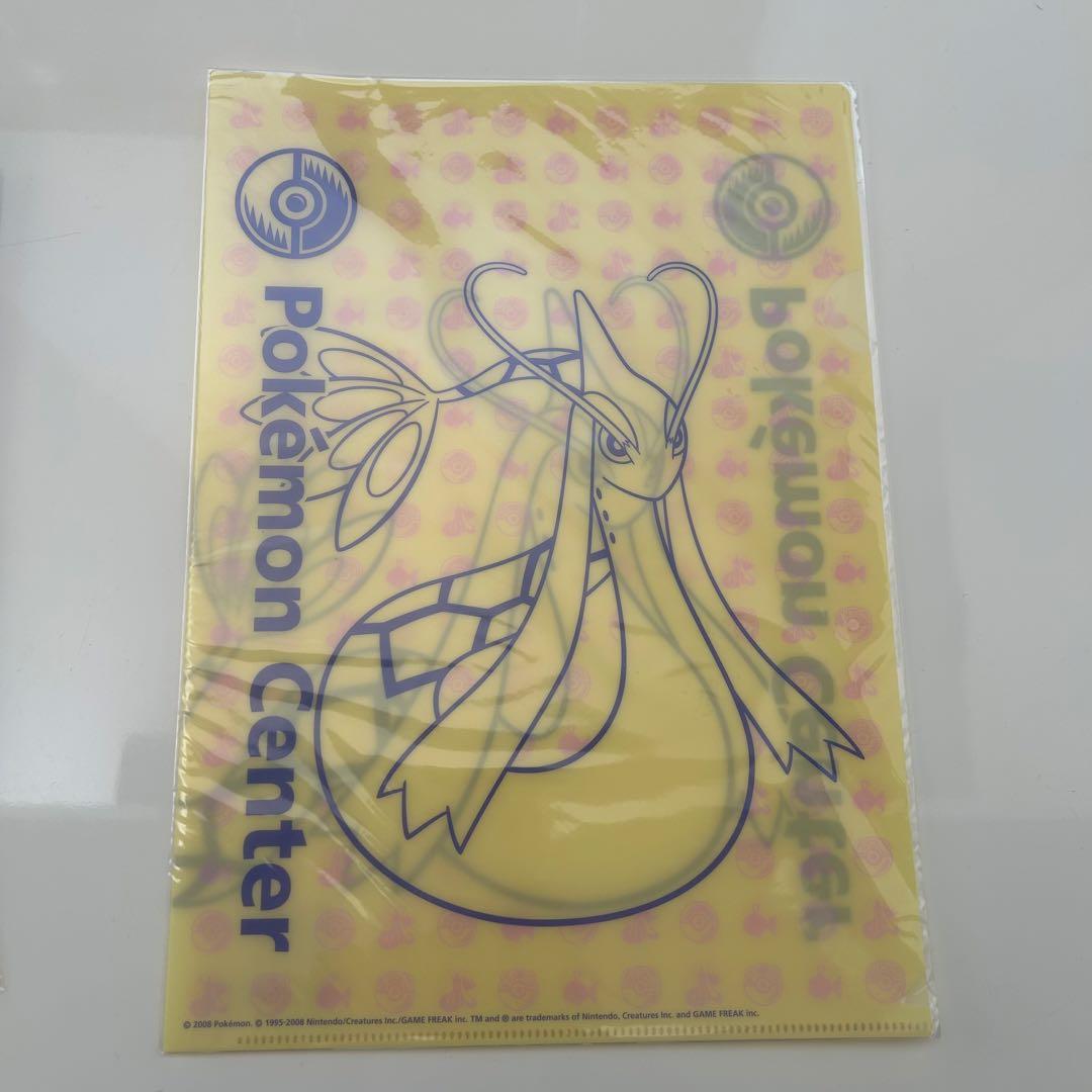 ポケモンセンター限定　ショッパー柄クリアファイル　8枚セット