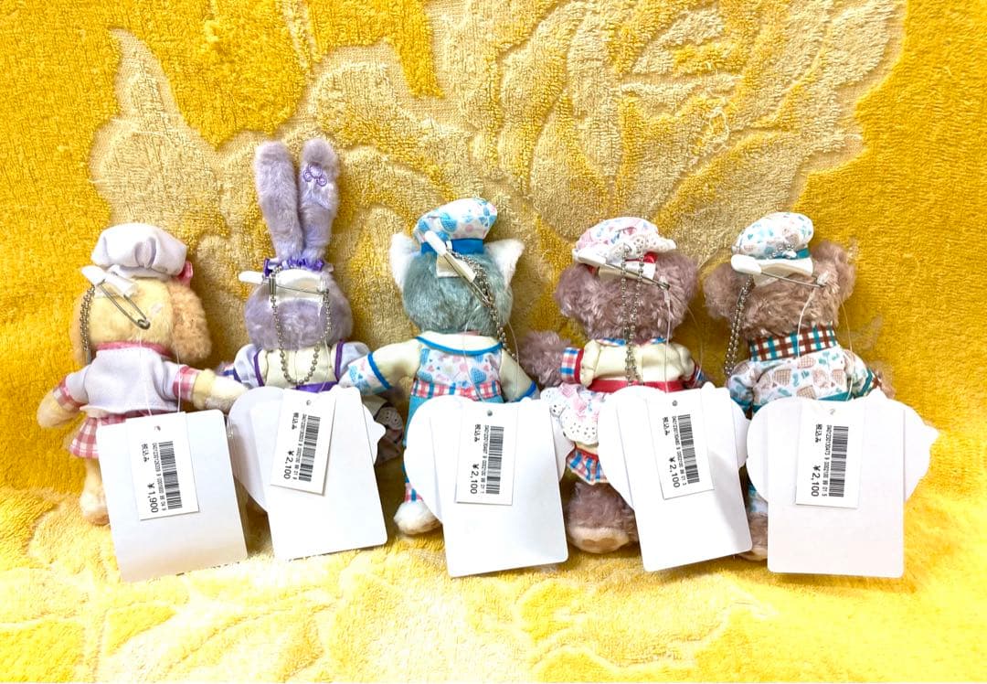 ♡ハートウォーミングディズ♡ダッフィー＆フレンズ♡ぬいぐるみバッヂ♡2020年♡