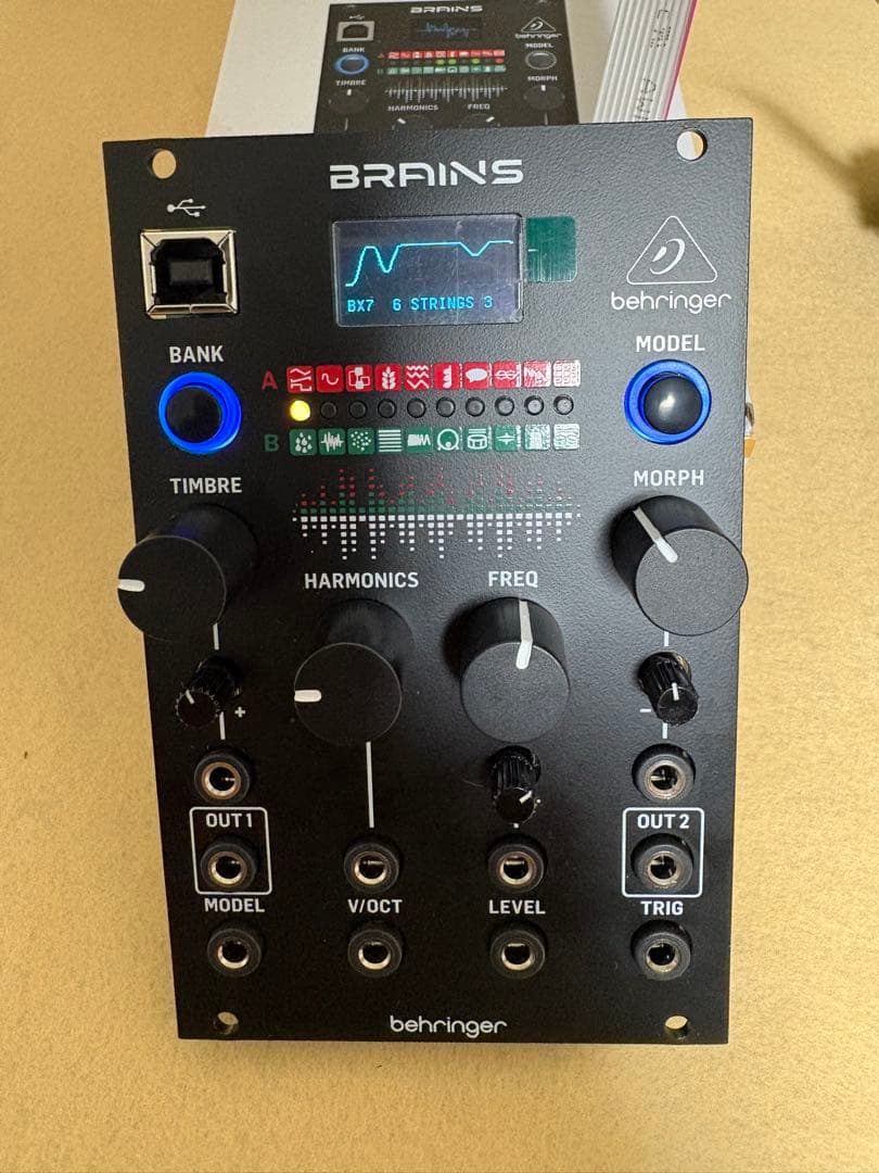 ベリンガー BRAINS 音源 モジュール ユーロラック
