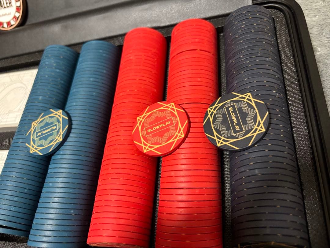 SLOWPLAY ポーカーチップセット