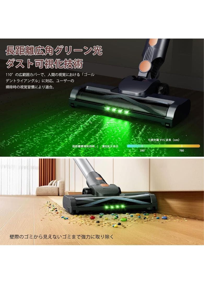 75KPA スティッククリーナー 本体 1.8kg