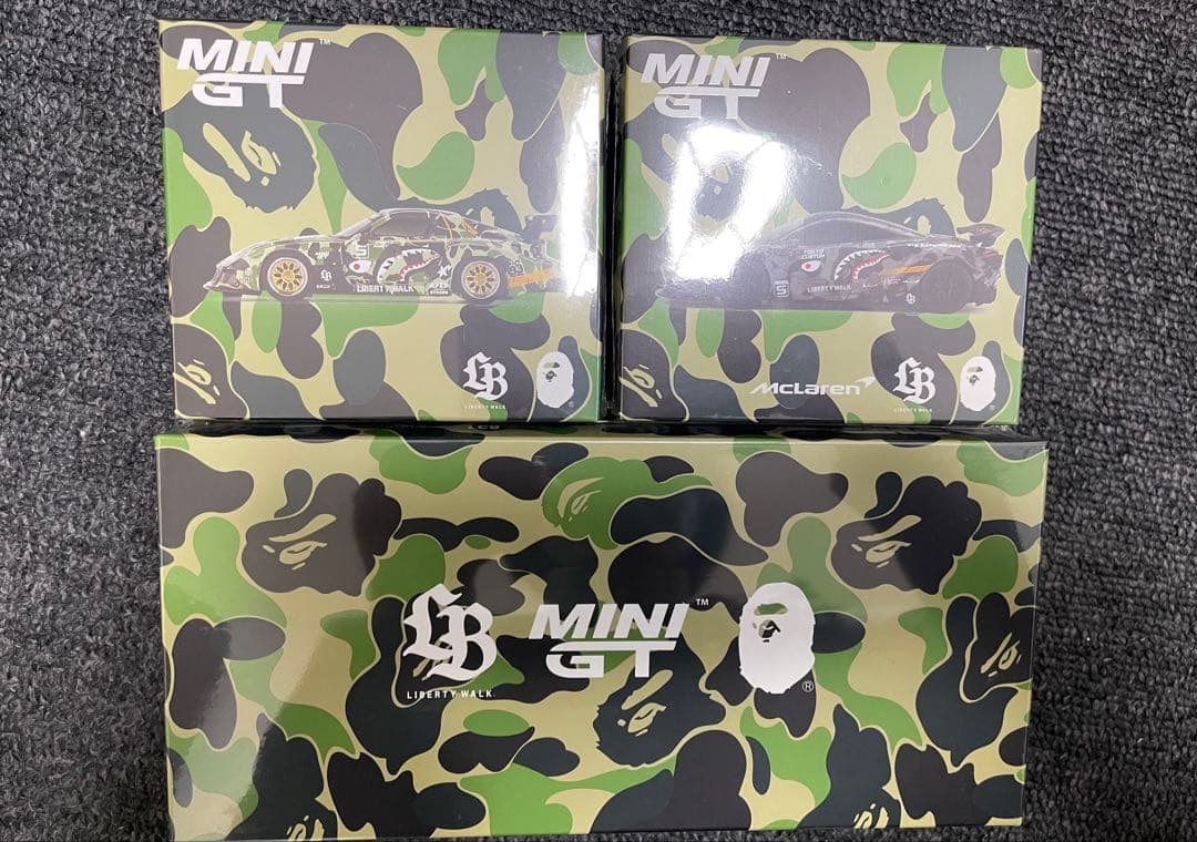 MINI GT LB★WORKS McLaren 650S 3箱セット（6台）