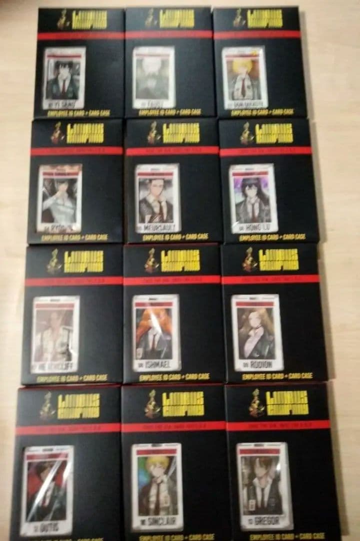 リンバスカンパニー　社員証　12枚セット