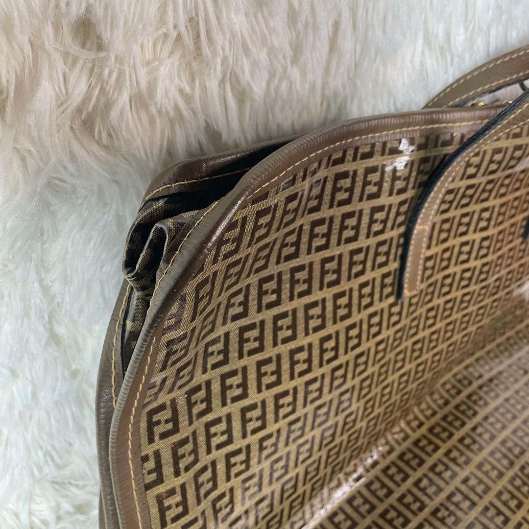 専用❗️超希少♡FENDI ✨フェンディ　ガーメントバッグ 衣装ケース　ズッカ柄