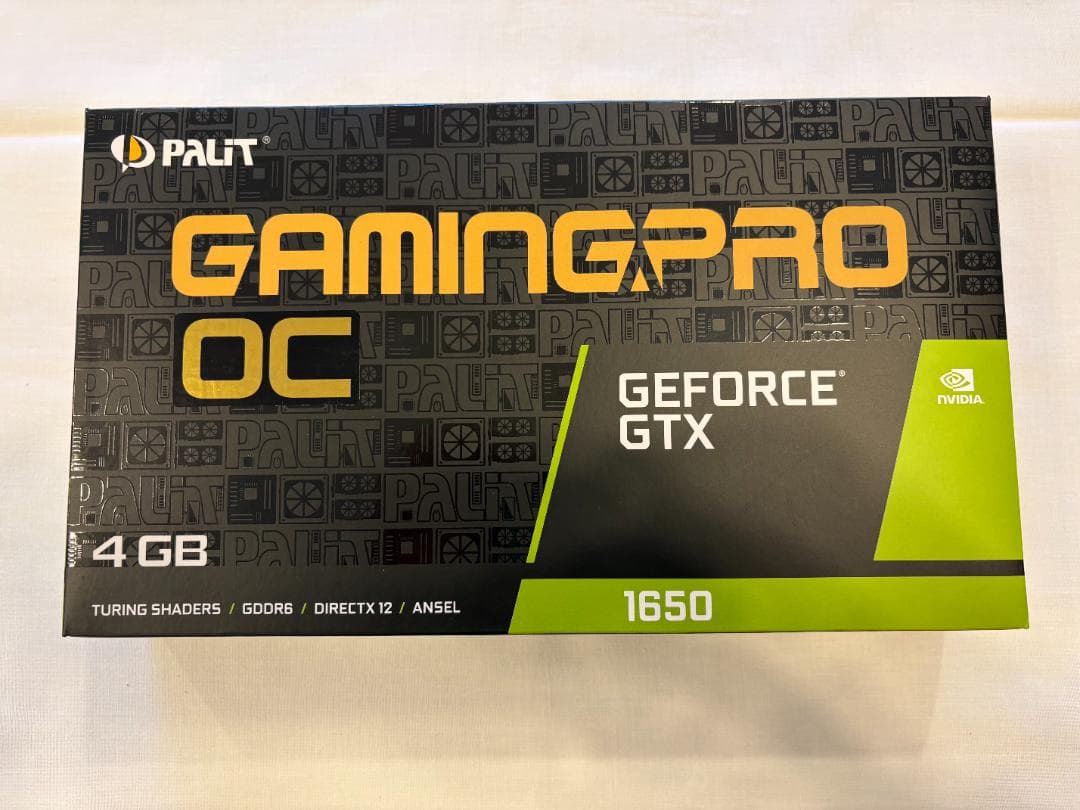 グラフィックボード・グラボ・ビデオカード PALIT Geforce GTX1650 GP OC GDDR6