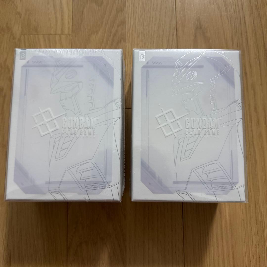 ガンダムカードゲームBOXVer.β(新品未使用シュリンク付き) 2ボックス