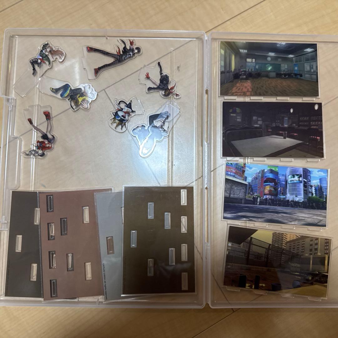 P5D アクリルスタンドジオラマ 4種　セット　雨宮連　喜多川裕介 ペルソナ