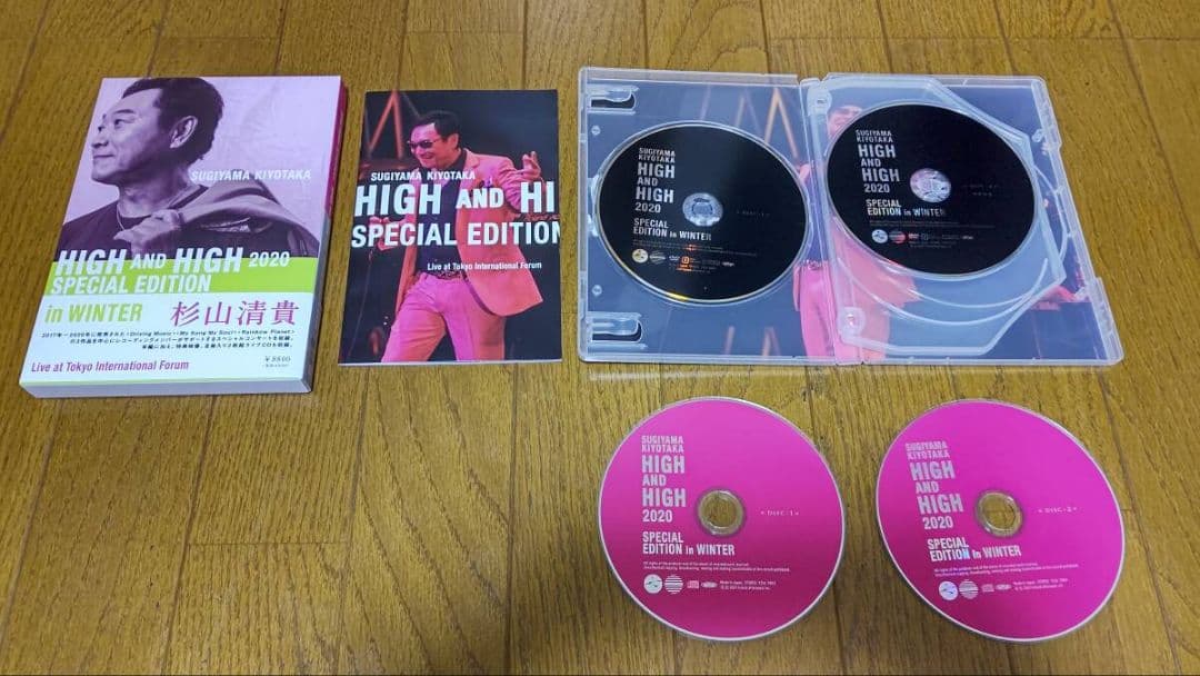 [おまけ付 DVD 4種セット] 杉山清貴 & オメガトライブ LIVE セット