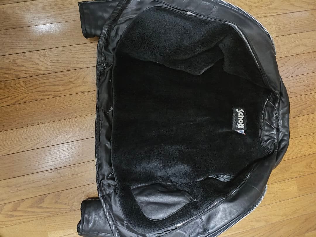 schott 643 サイズ40 ライナー付き