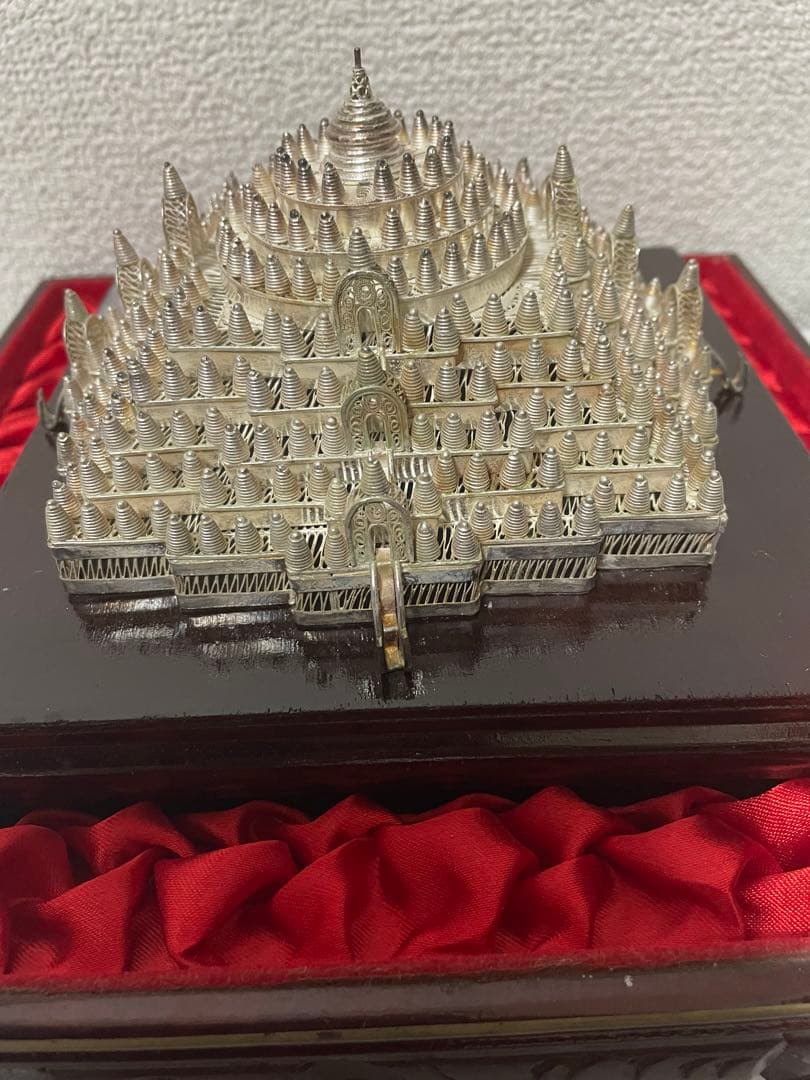銀細工 シルバー925　仏塔 275g