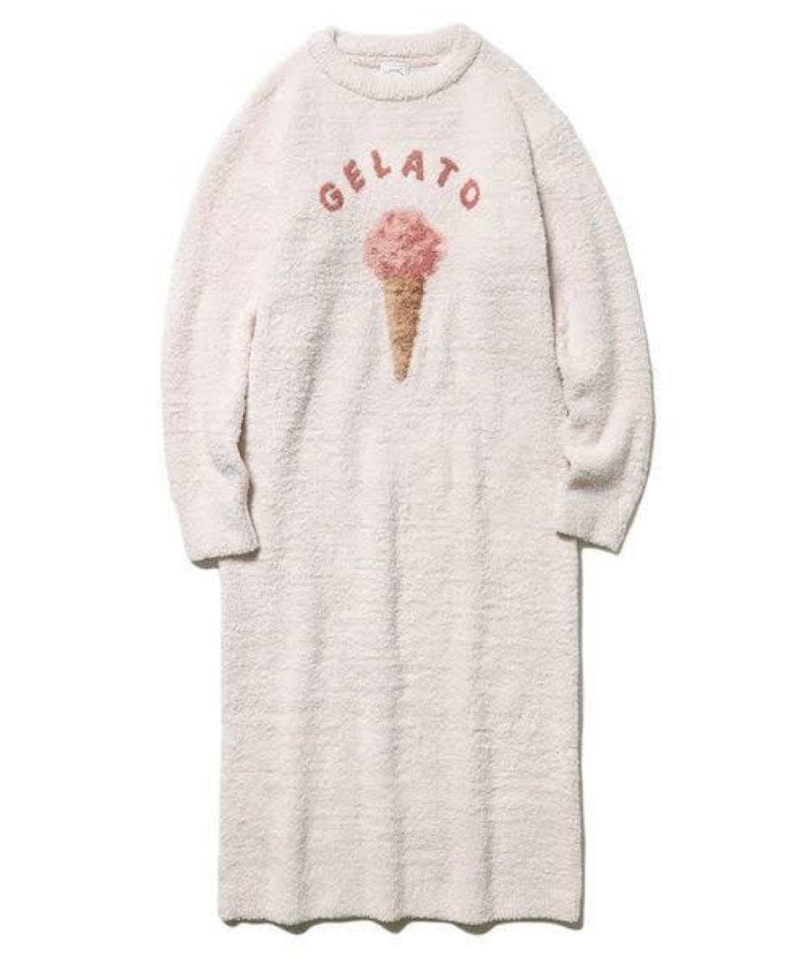 な*の様 ジェラートピケ ベビモコアイスジャガードドレスピンク