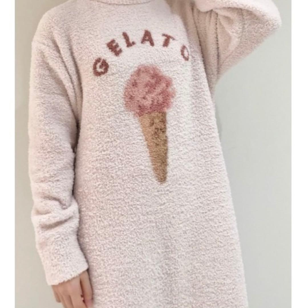 な*の様 ジェラートピケ ベビモコアイスジャガードドレスピンク