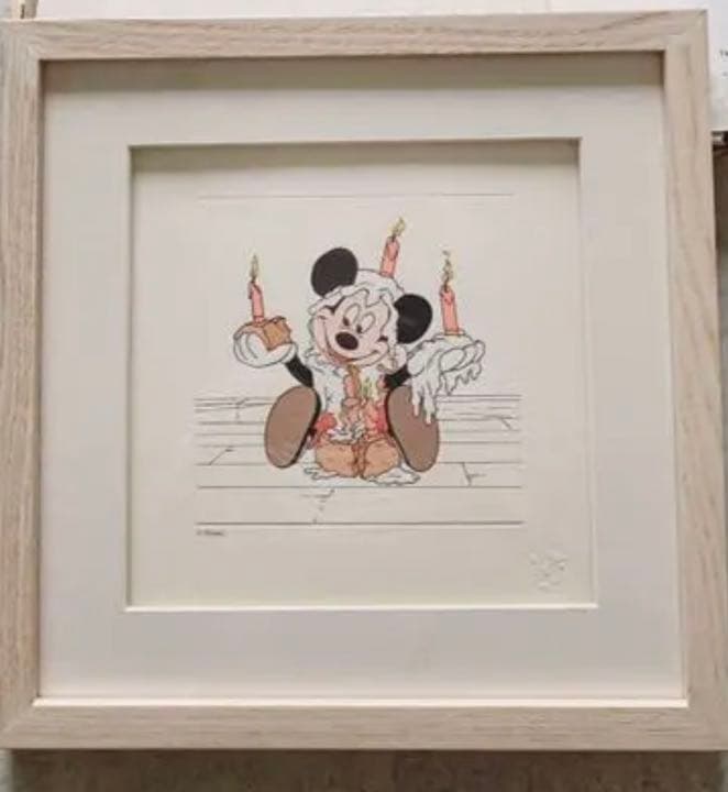 希少　☆ディズニートレジャーズ☆ミッキーアートTREASURES☆セル画