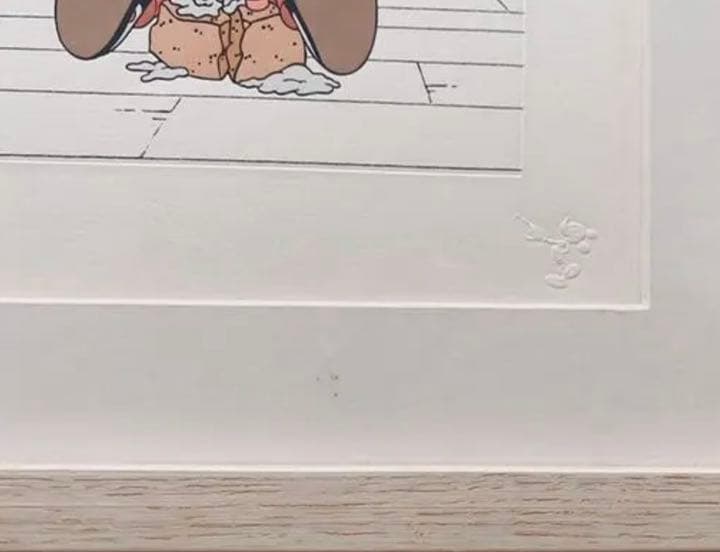 希少　☆ディズニートレジャーズ☆ミッキーアートTREASURES☆セル画