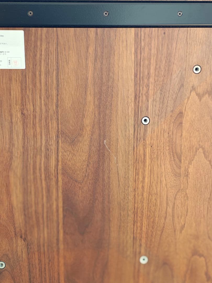 起立木工 OR-02 TABLE 105 円形 ラウンド テーブル ウォルナット