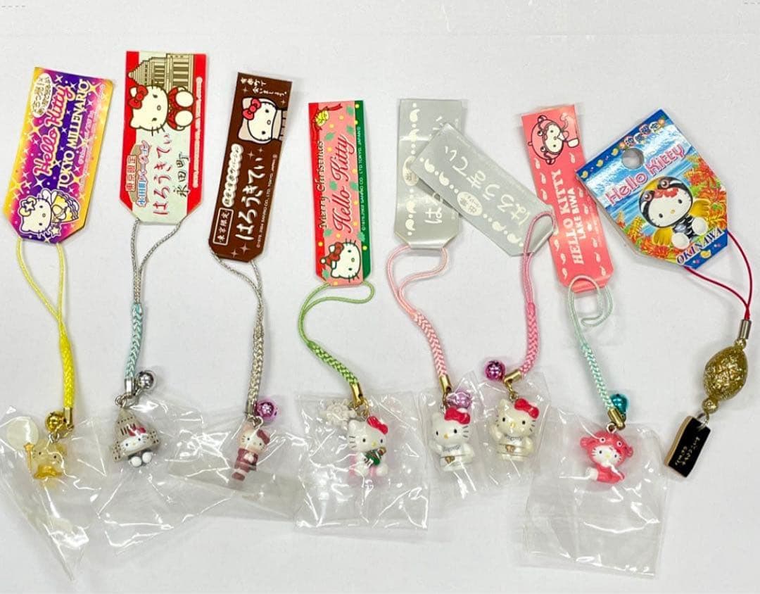 レアご当地キティ 根付 63個セット ハローキティ 根付 チャーム サンリオ