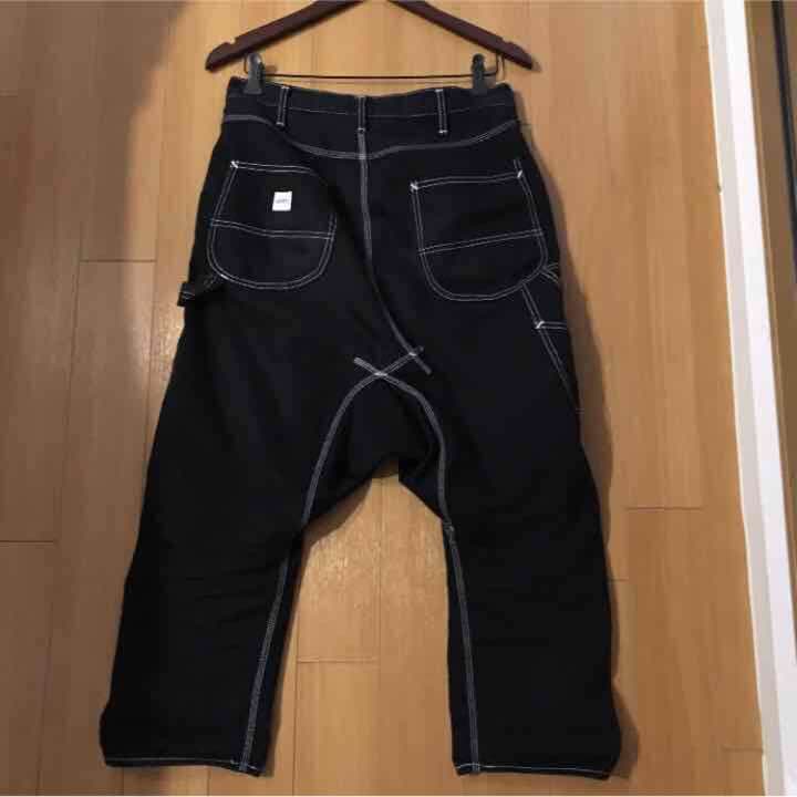 ガンリュウ ステッチサルエルパンツ