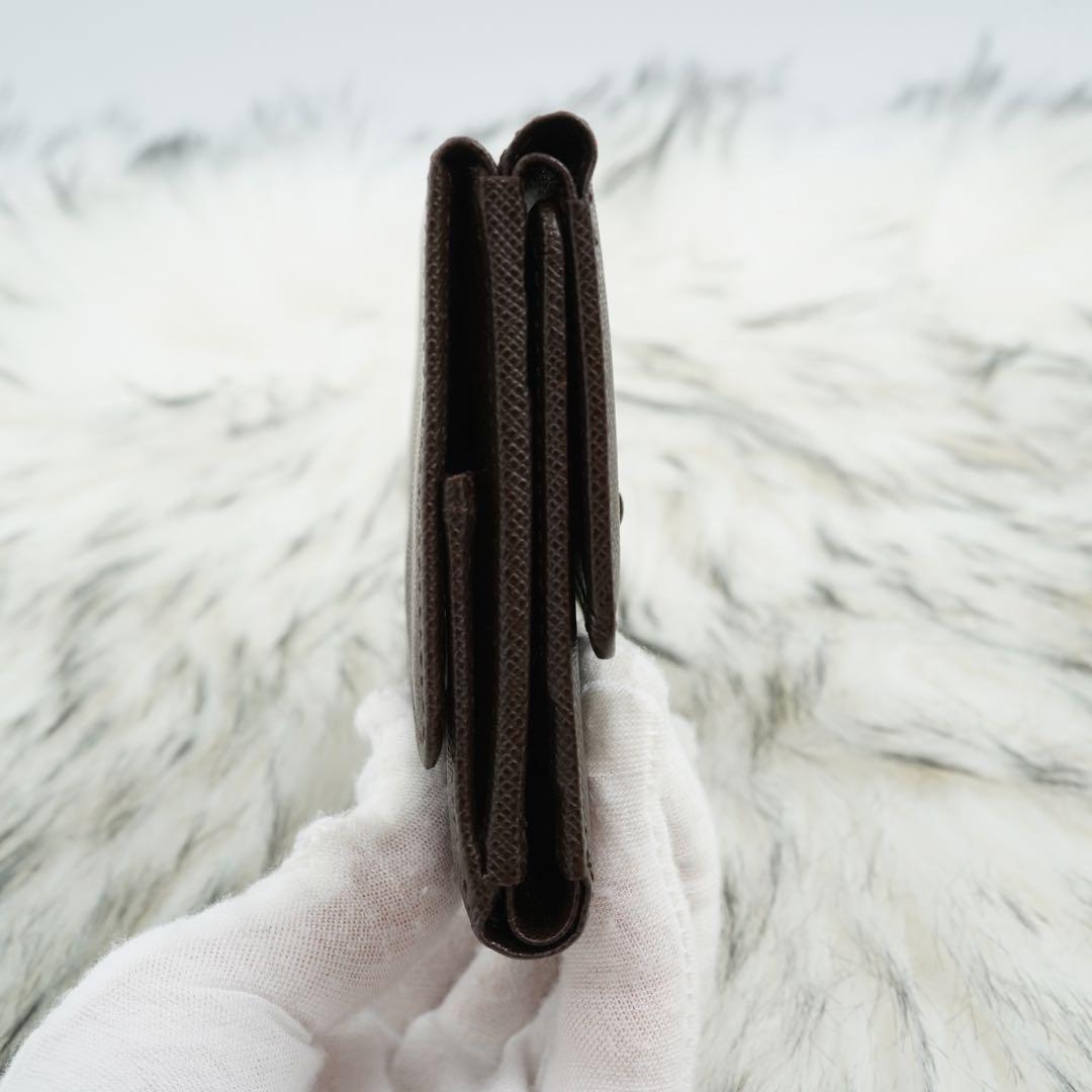 未使用品　綺麗　BURBERRY LONDON 三つ折り財布　ノバチェック　茶