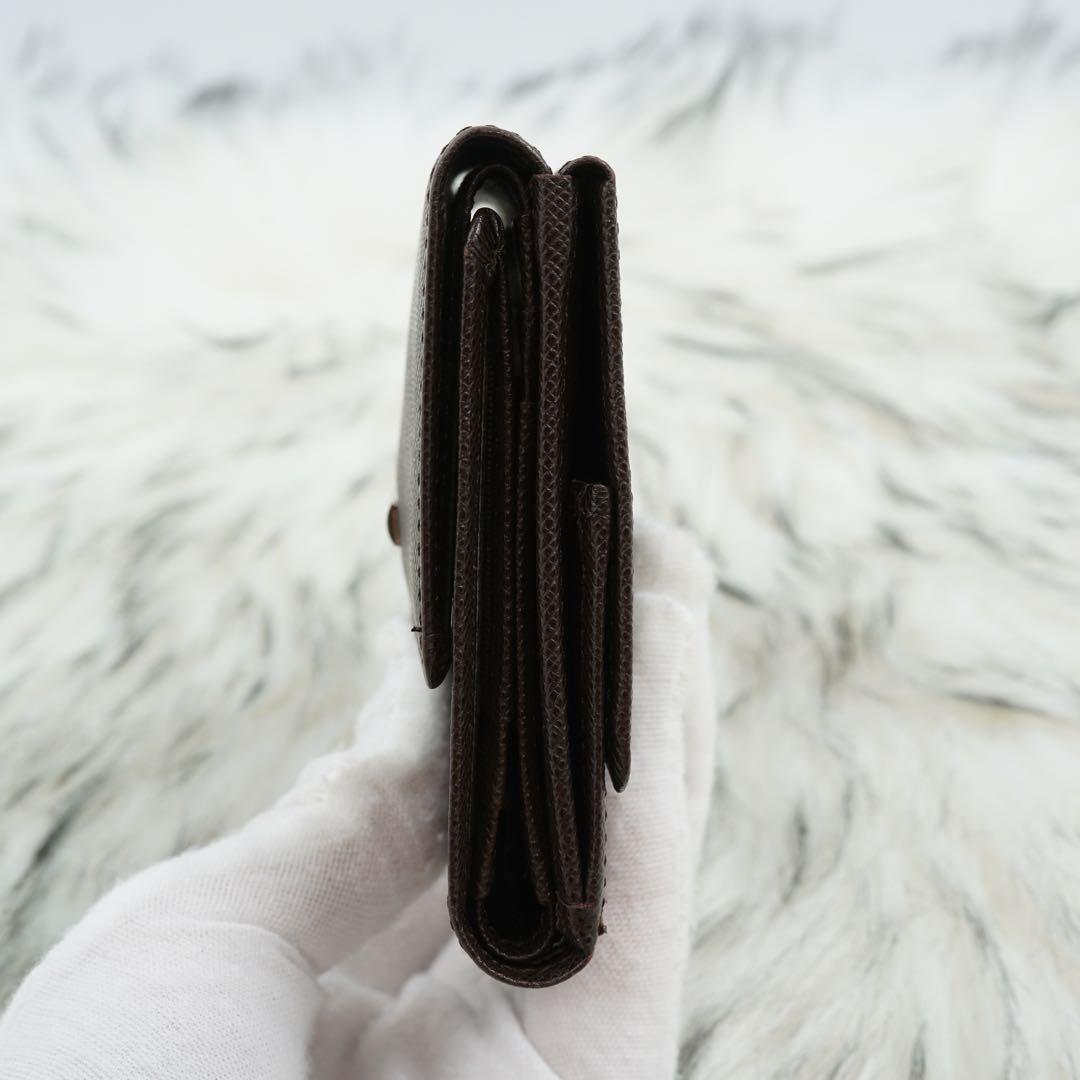 未使用品　綺麗　BURBERRY LONDON 三つ折り財布　ノバチェック　茶