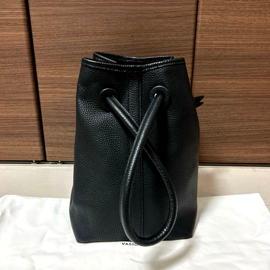 VASIC BOND 美品 ブラック 黒 ハンドバッグ 2way 大きなサイズ