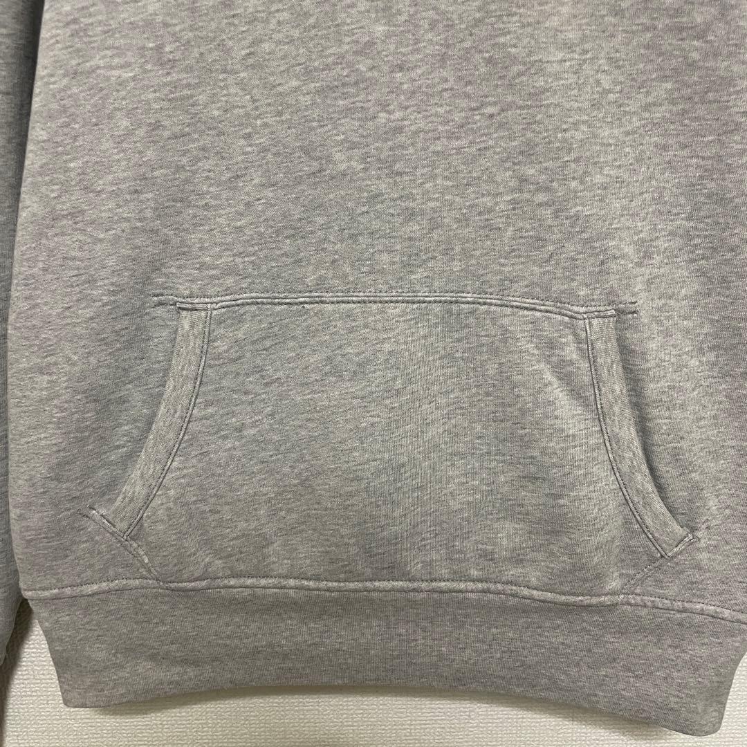 ポロ ラルフローレン ビッグポニー パーカー グレー×オレンジ 袖3 刺繍ロゴ