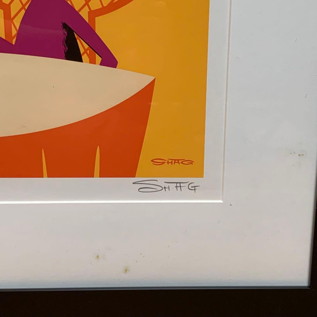 SHAG シャグ シルクスクリーン限定299枚 公式購入 シリアルナンバー