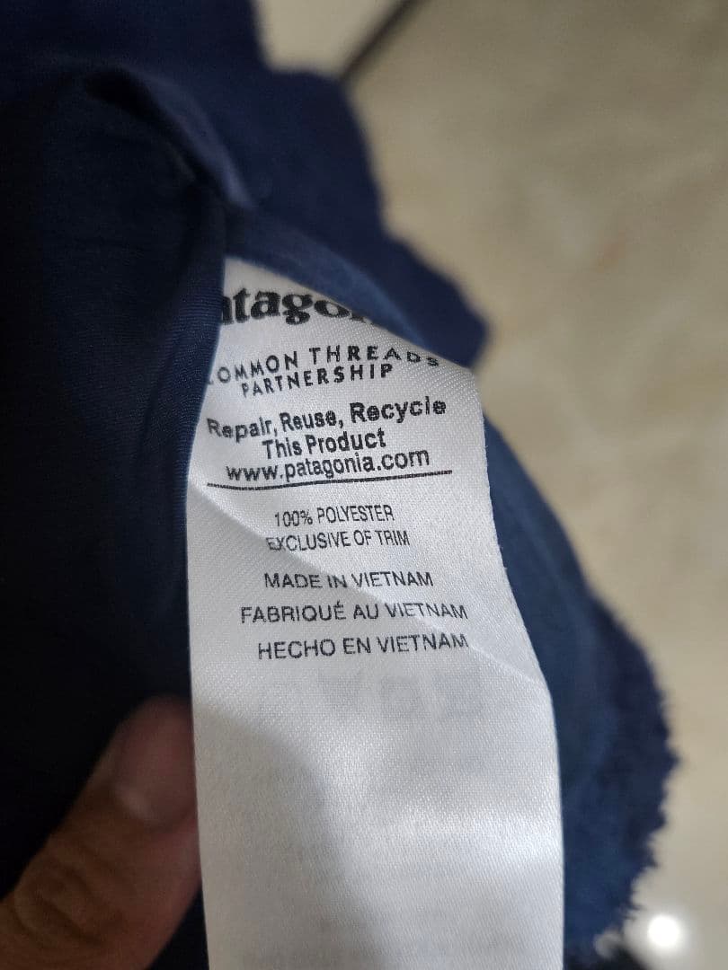 Patagonia ロスガトス フリース ベスト L ネイビー