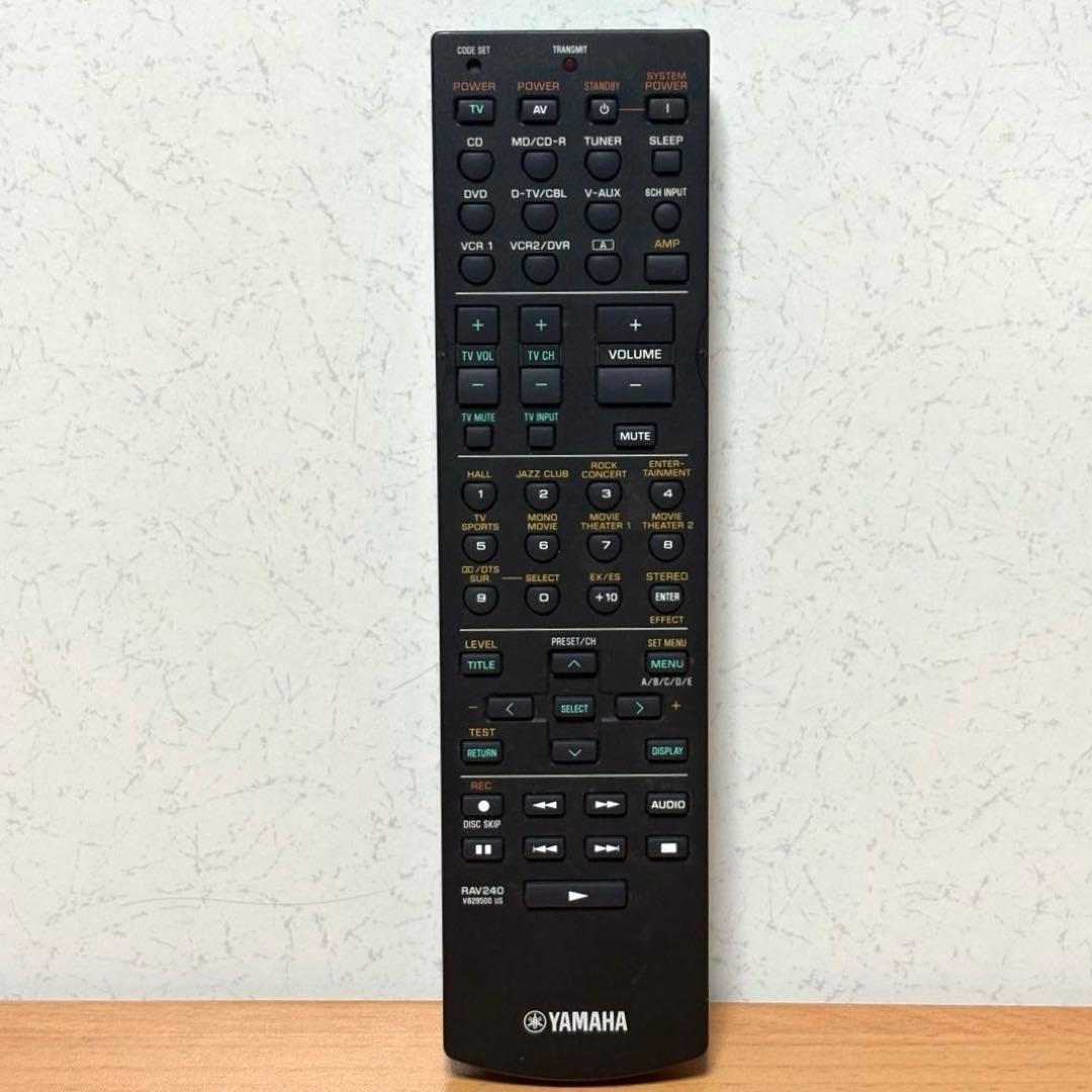 YAMAHA DSP-AX630 AVアンプ ヤマハ リモコン付き