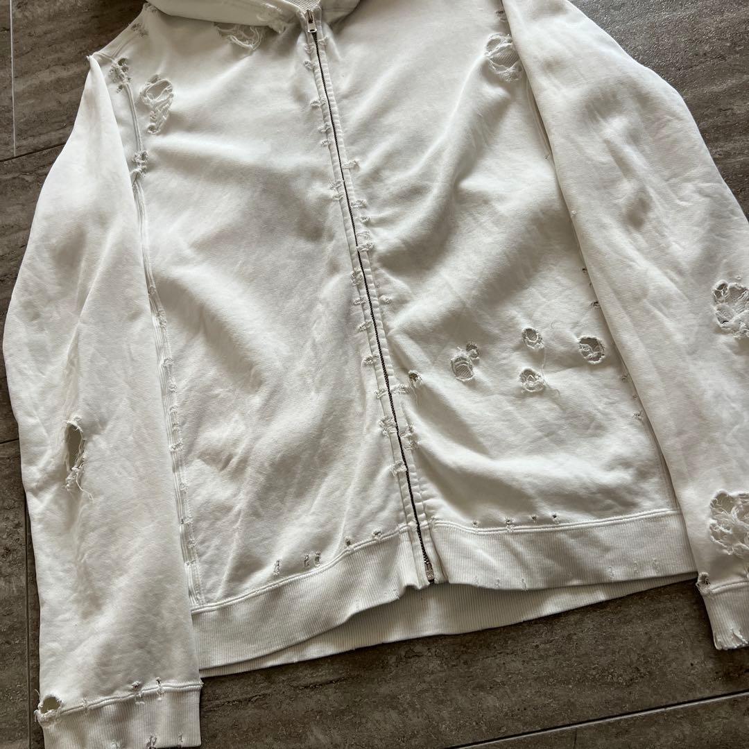 number nine modan age期 02ss zip hoodie