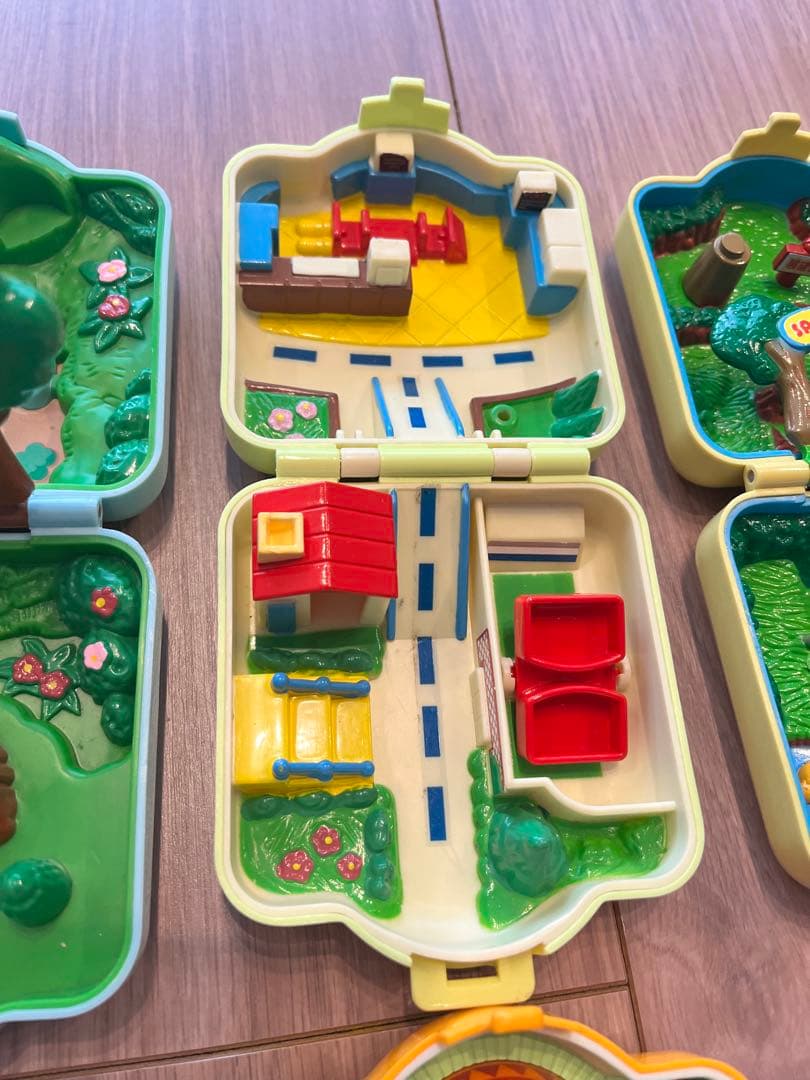 ちびポケハウス　8個セット　人形無し