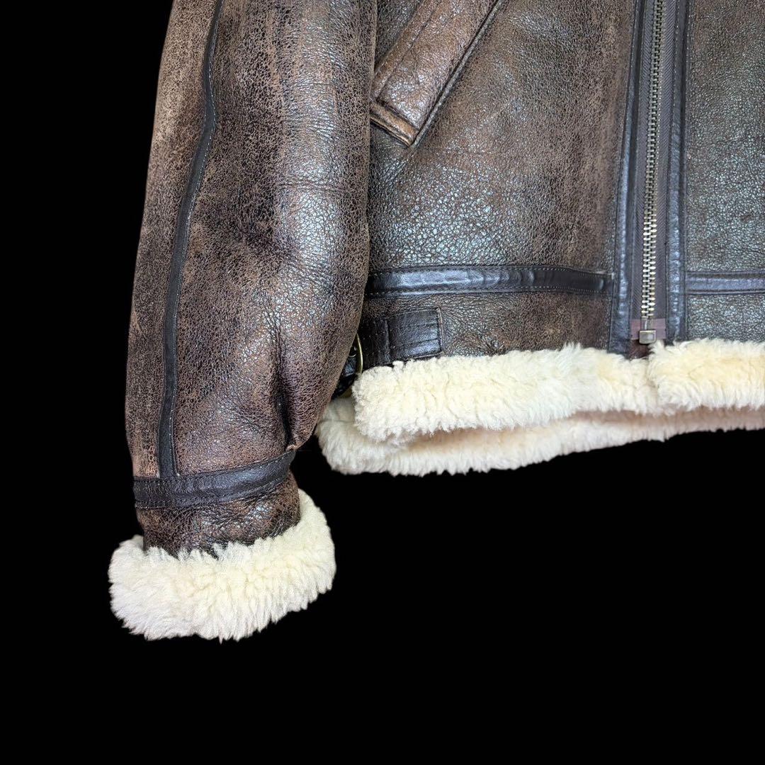 DOG-FIGHTドッグファイト B-3 ムートン フライトジャケット