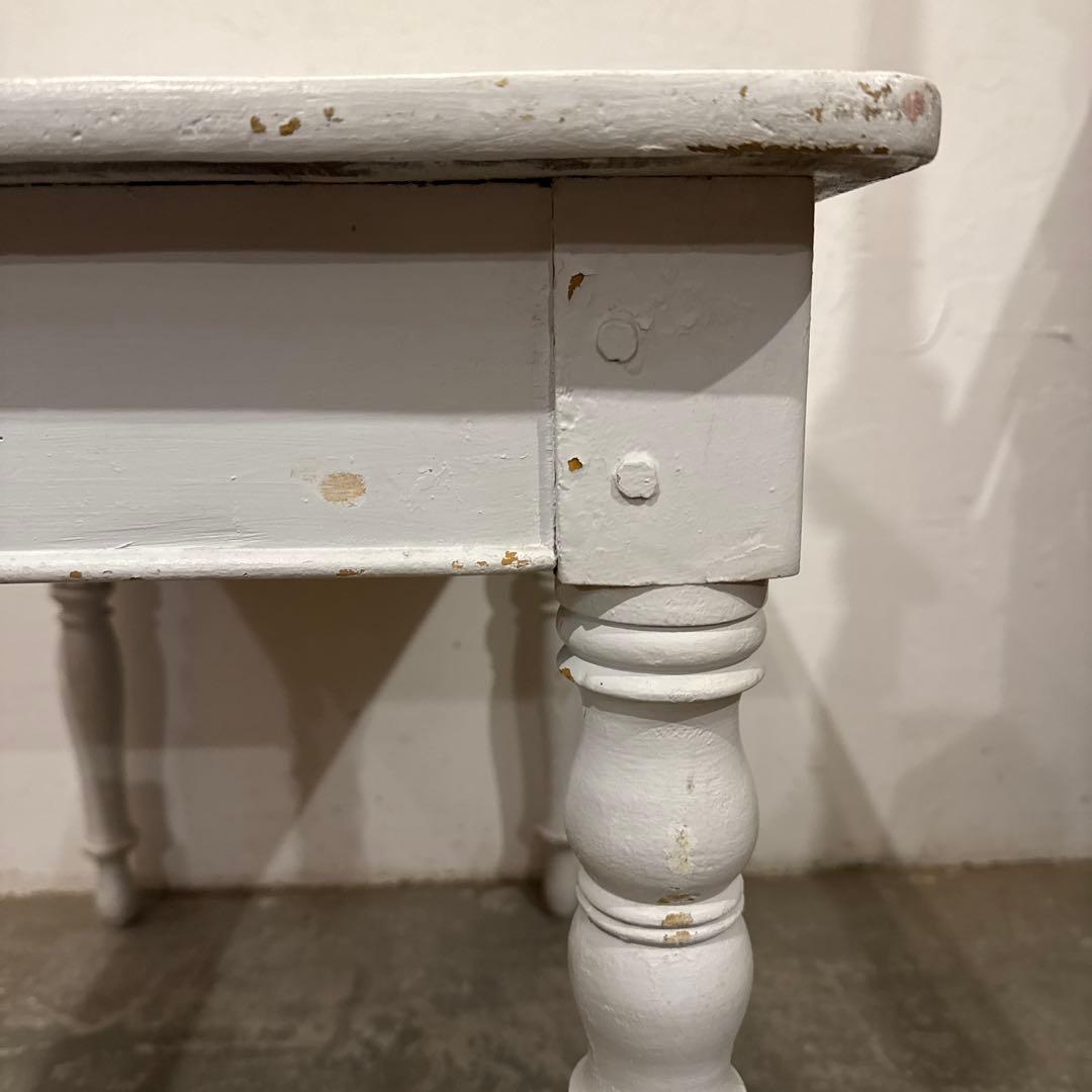 ヴィンテージ　木製デスク　サイドテーブル　作業台