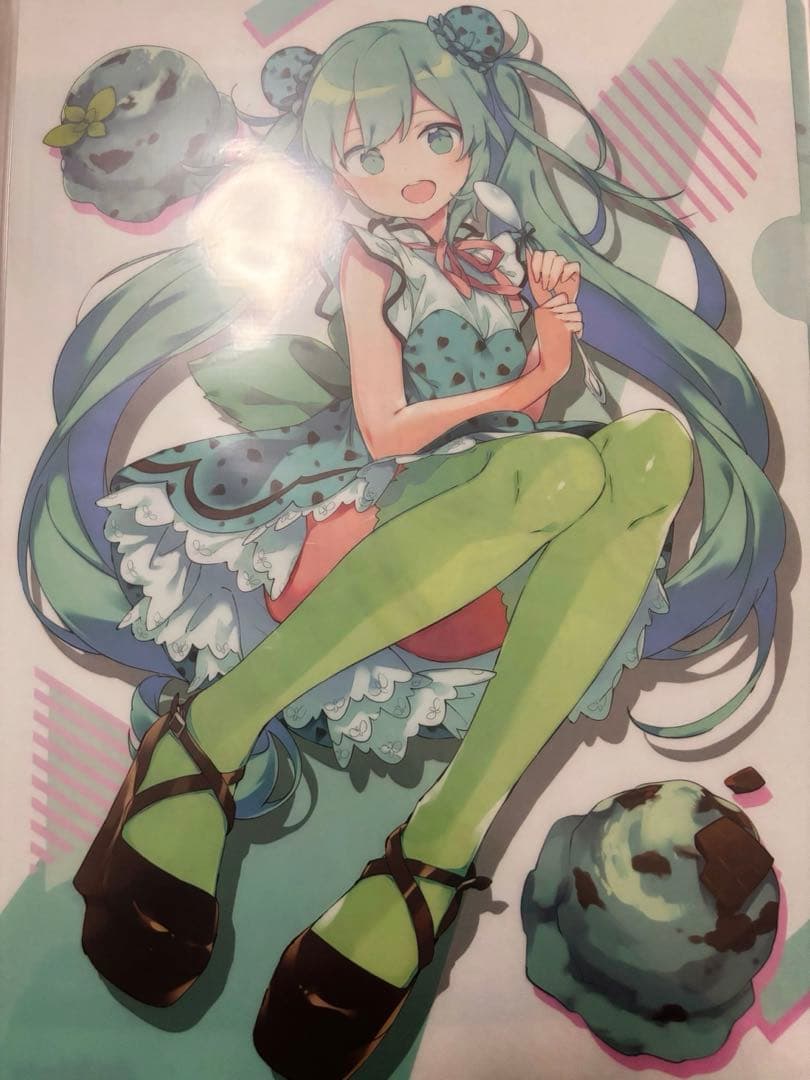 初音ミク アイスクリームパーティー ファイル セット 等身・SD