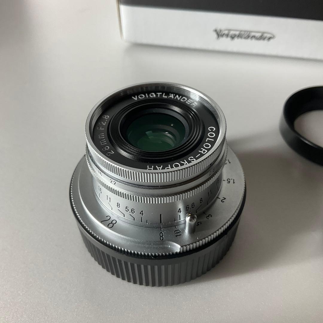 フォクトレンダーCOLOR-SKOPAR 28mm F2.8 VM シルバー