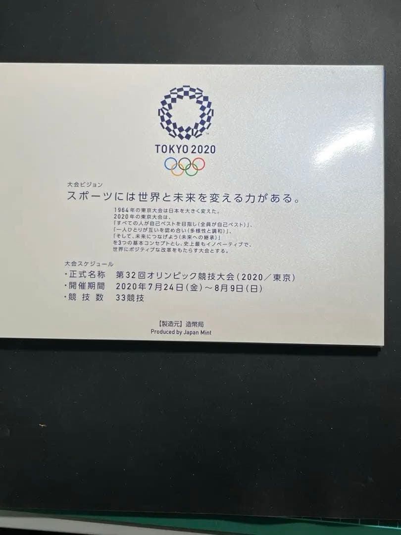 東京2020オリンピック、パラリンピック記念セット