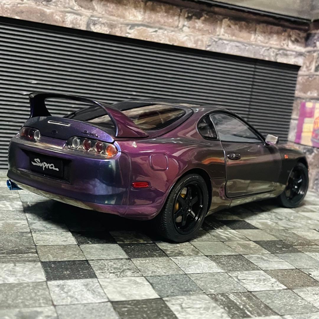 399台限定 1/18 WHELART トヨタ JZA80 スープラ 2JZ