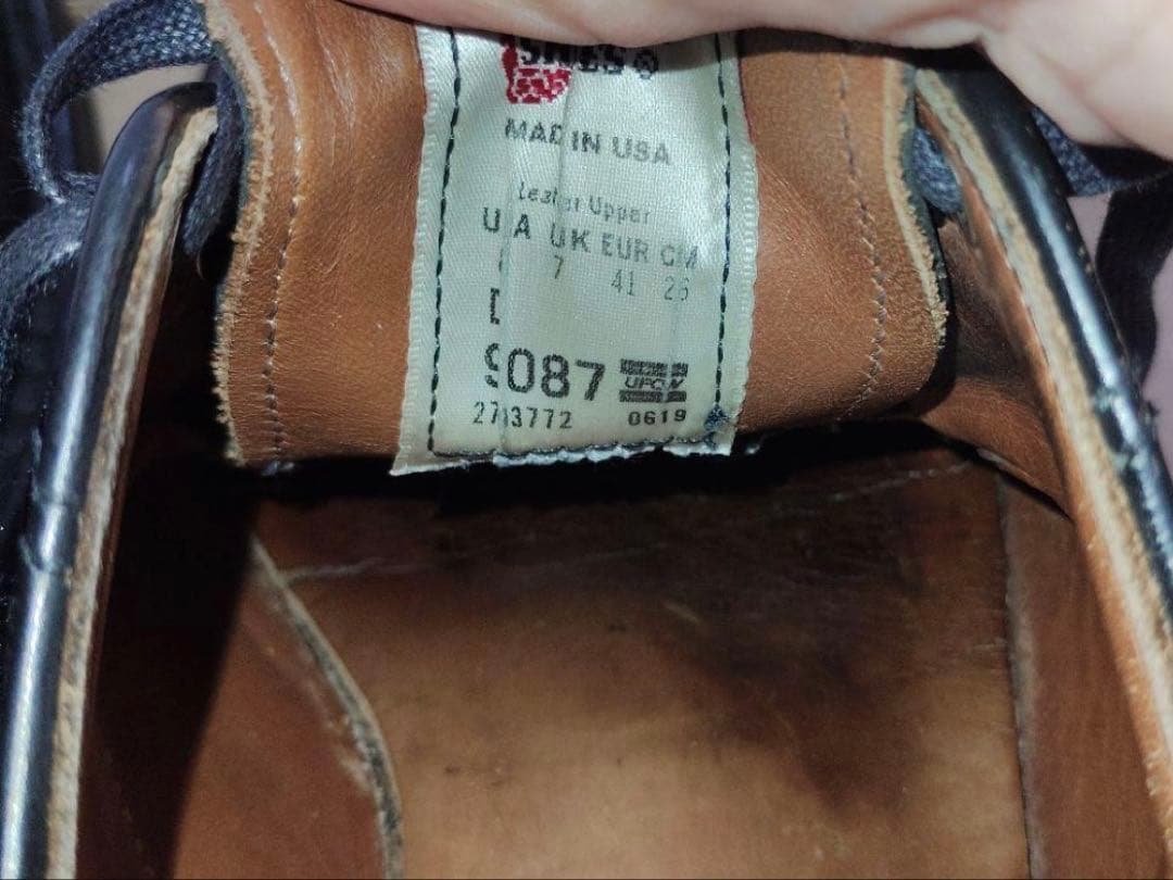 k*i様 廃盤⭐︎RED WING 9087 Mil-1 Blucher Oxf