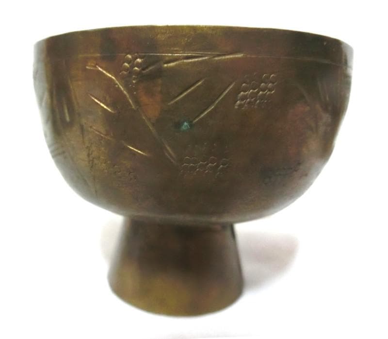 お歯黒道具　嫁入り道具　毛彫　骨董品