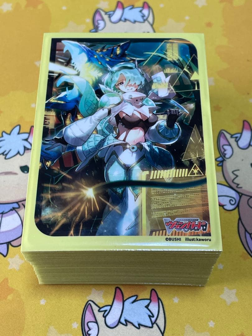 怪獣は楽園を破壊する アルキテ　デッキ　スリーブ付き