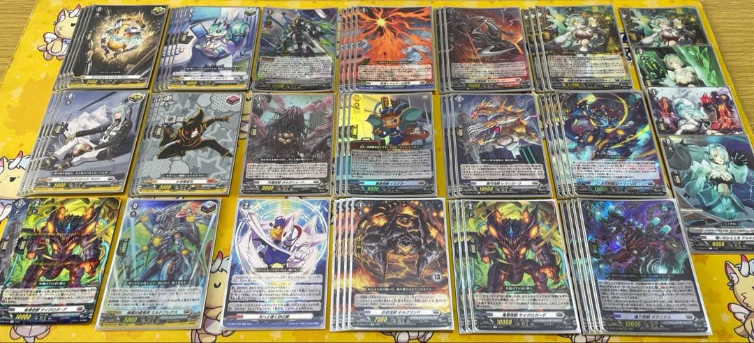 怪獣は楽園を破壊する アルキテ　デッキ　スリーブ付き