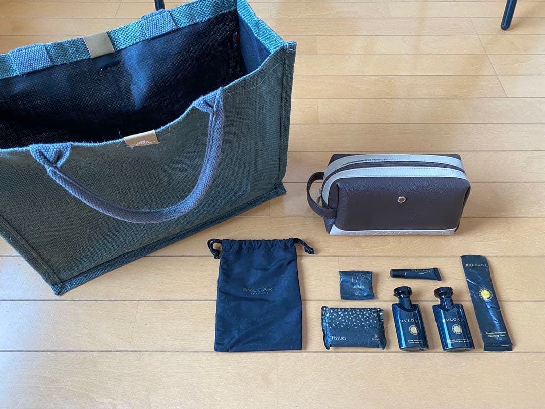 【ブルガリ】エミレーツ航空アメニティ BVLGARI Emirates
