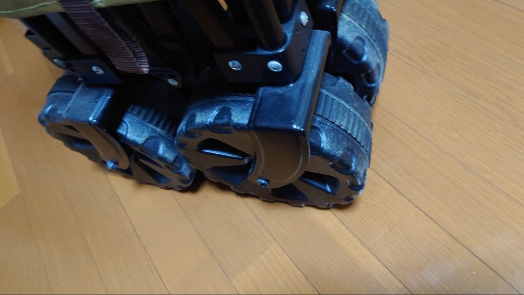 waq 折りたたみ式キャリーカート ベージュ