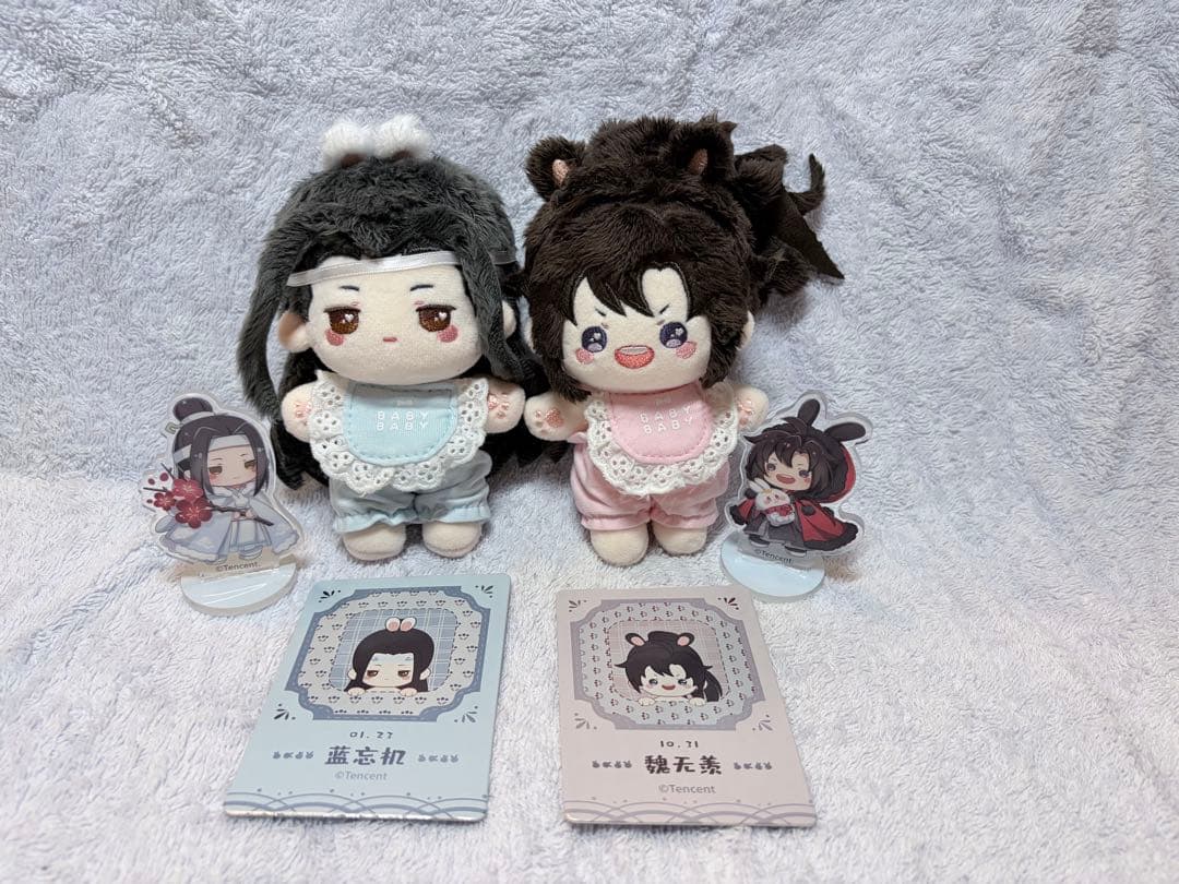 魔道祖師　KAZE ぬいぐるみ　骨あり 奶呼呼シリーズ　10cm