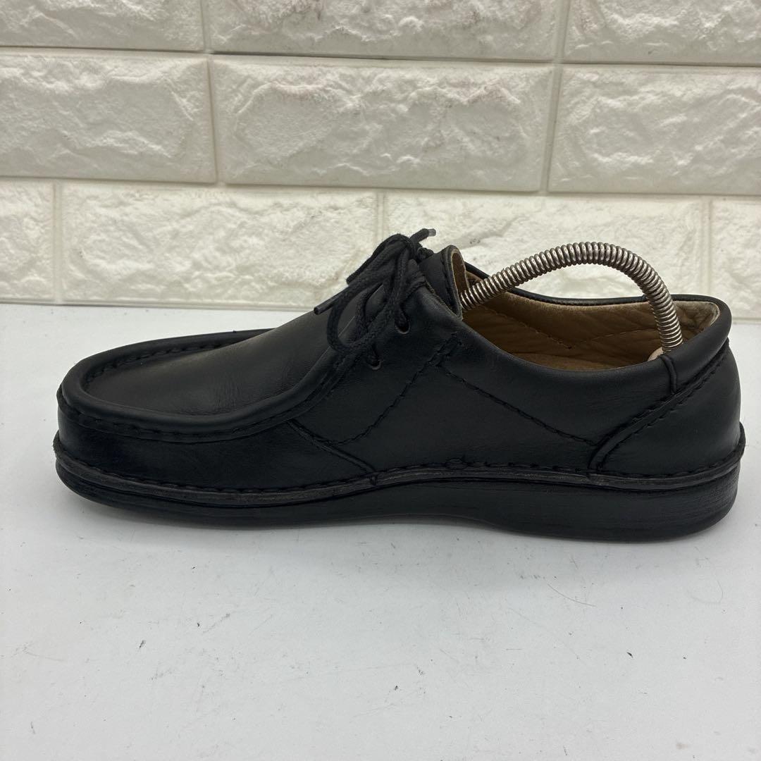 【良品】ビルケンシュトック パサデナ 41 チロリアン レザーシューズ ブラック