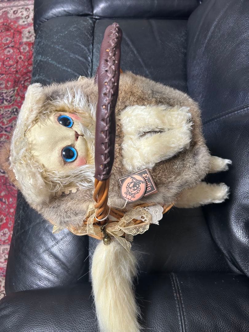 Cuddle a Fluffy ネコちゃんかごバッグ　福寿りり