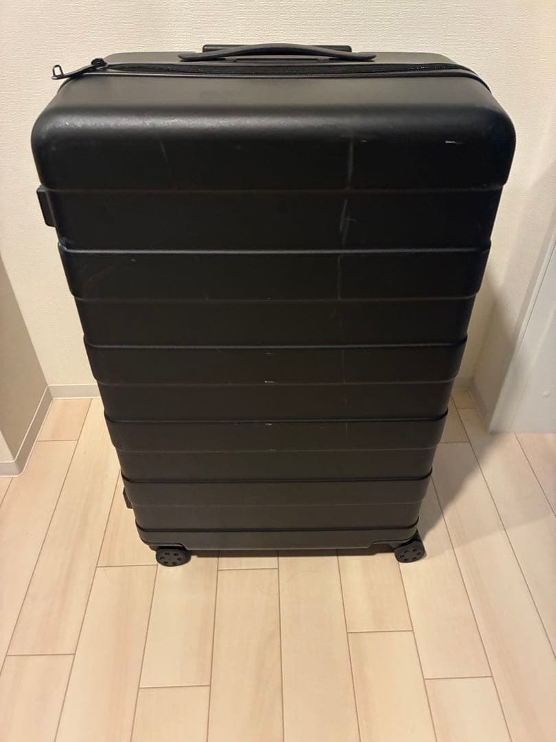 無印良品　ブラックキャリーケース 75L